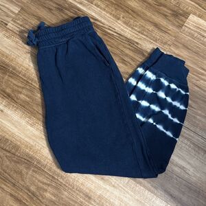 Splendid Navy Tie Dye Sweatpant Joggers Size XS